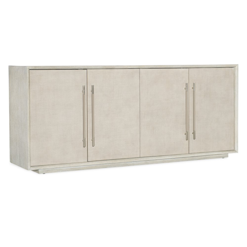Modern Mood Wood Entertainment Console in Natural by Hooker Furniture. Picture 1
