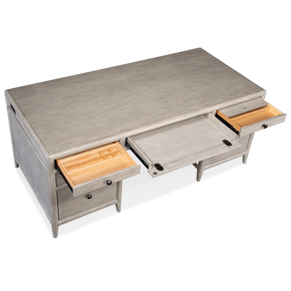 Hooker Furniture Home Office Burnham Executive Desk. Picture 5