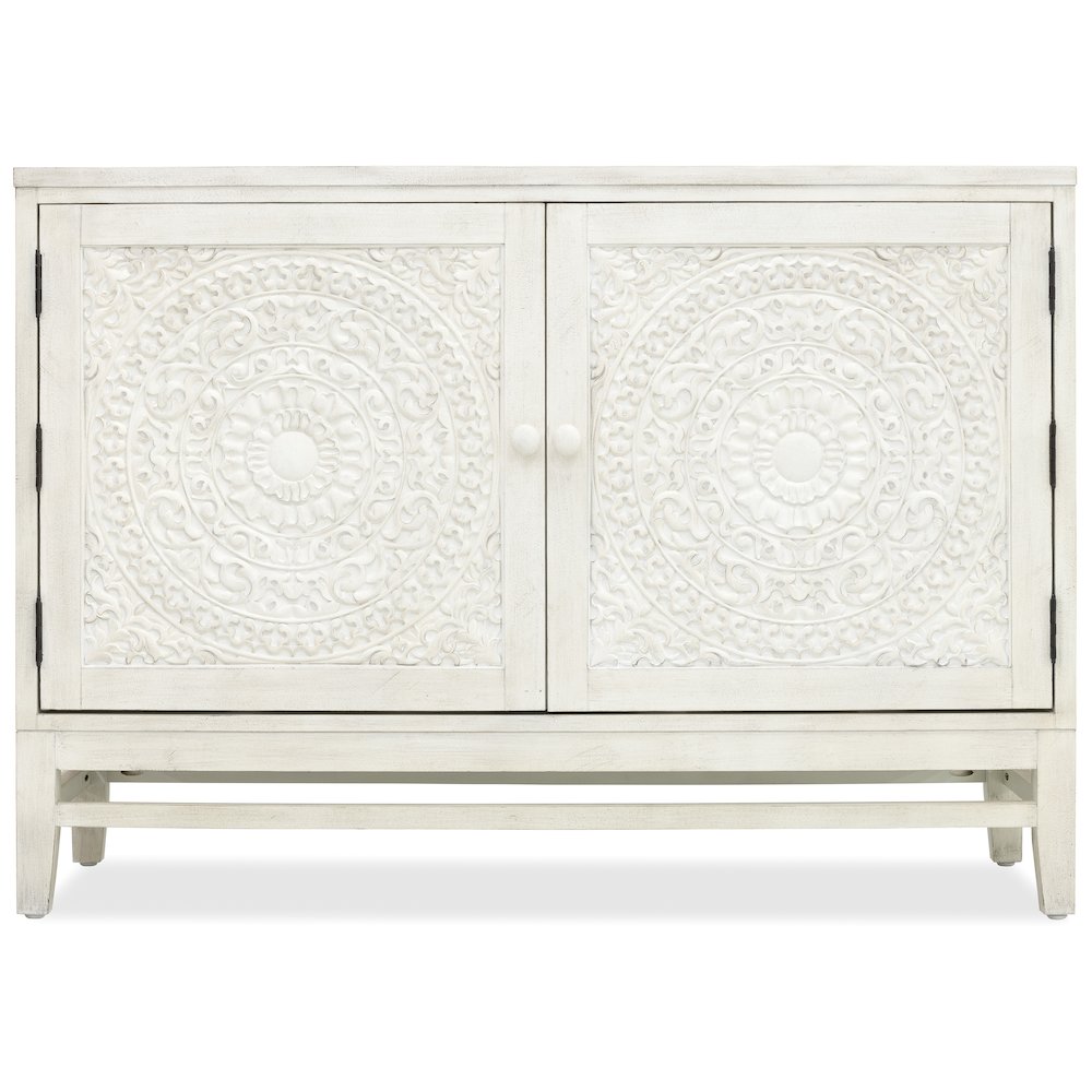 Hooker Furniture Melange Lacy Carved Front Matisette Accent Chest. Picture 3
