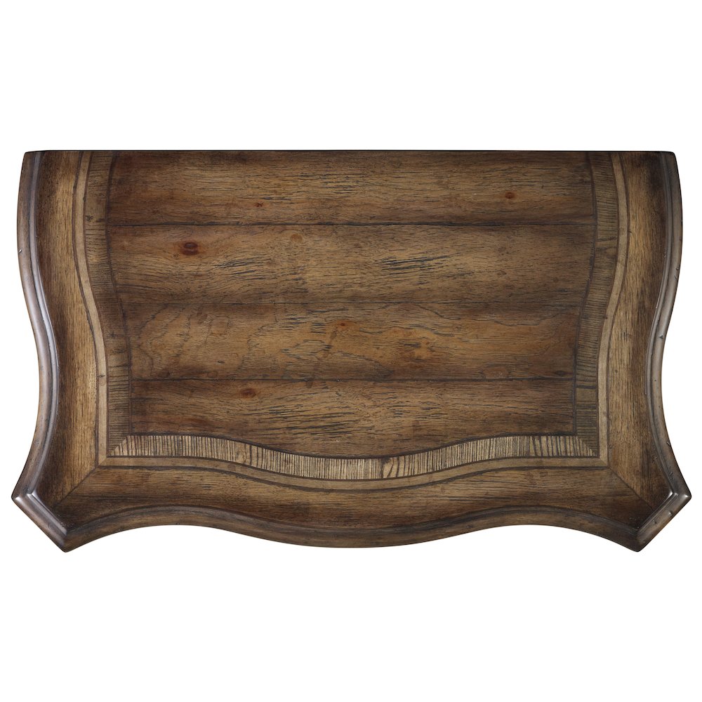 Hooker Furniture Rhapsody 3-Drawer Bachelor's Chest in Rustic Walnut. Picture 2
