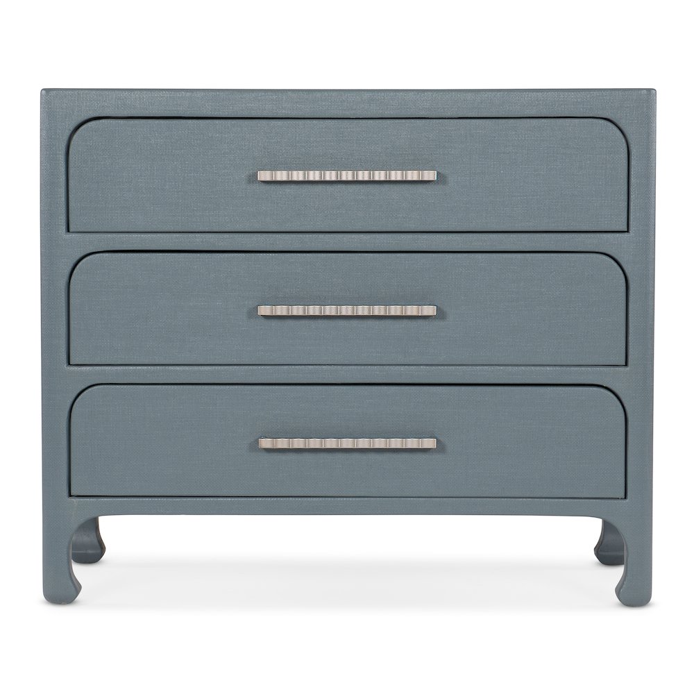Serenity Cruiser Wood Accent Chest in Blue by Hooker Furniture. Picture 2