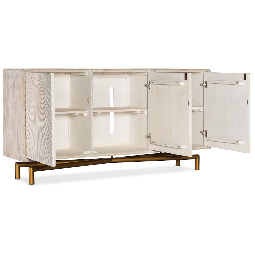 Hooker Furniture Living Room Home Entertainment Console. Picture 2