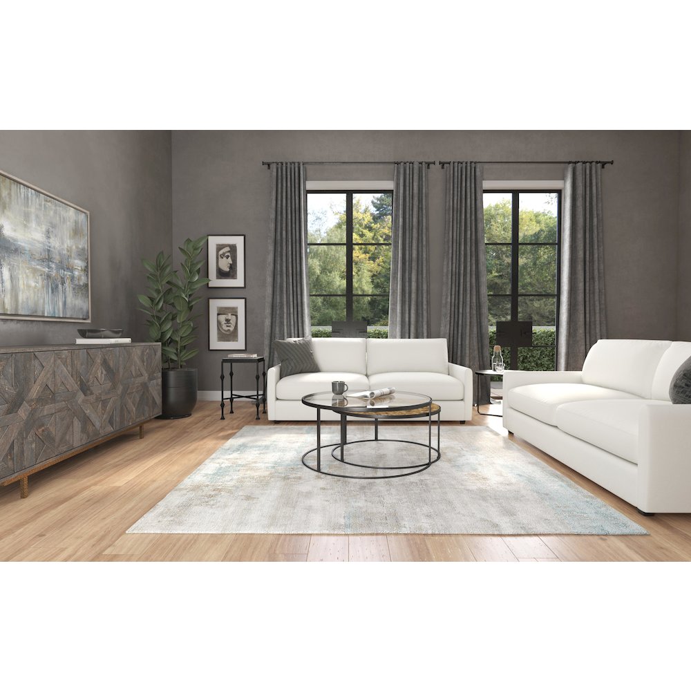 Commerce & Market Layers Credenza in Brown Wood by Hooker Furniture. Picture 10