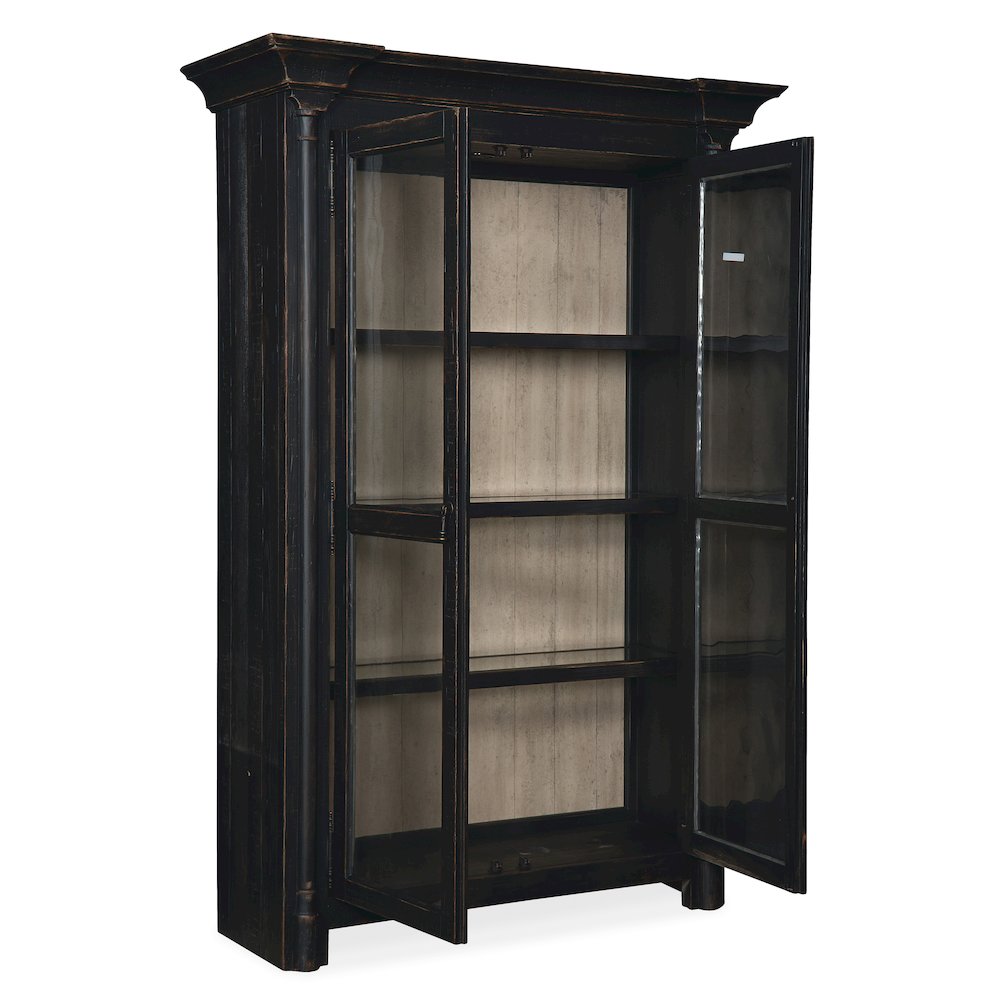 Hooker Furniture Ciao Bella Display Cabinet in Black. Picture 2