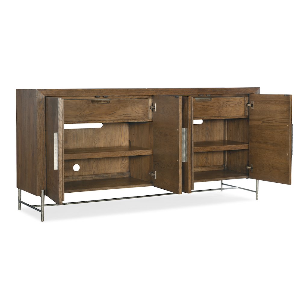 Hooker Furniture Chapman 21"W Wood Buffet Tables & Sideboard in Brown. Picture 2