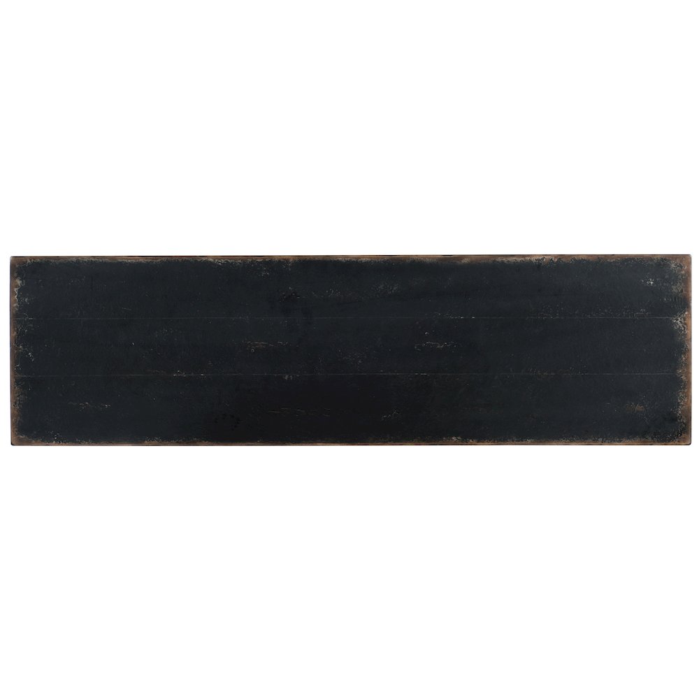 Ciao Bella 6 Drawer Wood Dresser in Distressed Black Finish by Hooker Furniture. Picture 2