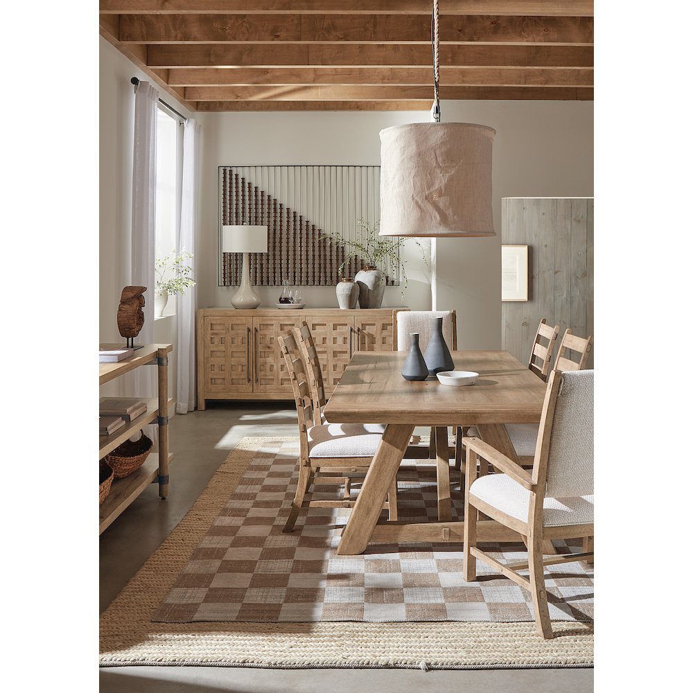 Vineyard Row Buffet in Light Natural Wood by Hooker Furnishings. Picture 7