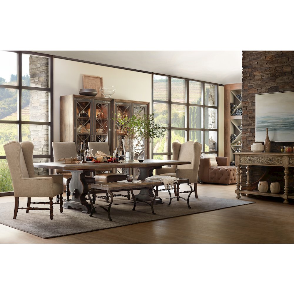 Hooker Furniture Hill Country Comfort Upholstered Side Chair. Picture 6