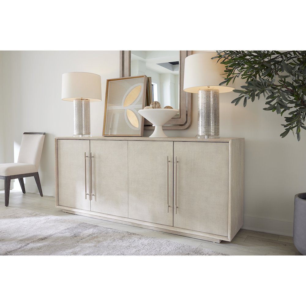 Modern Mood Wood Entertainment Console in Natural by Hooker Furniture. Picture 5