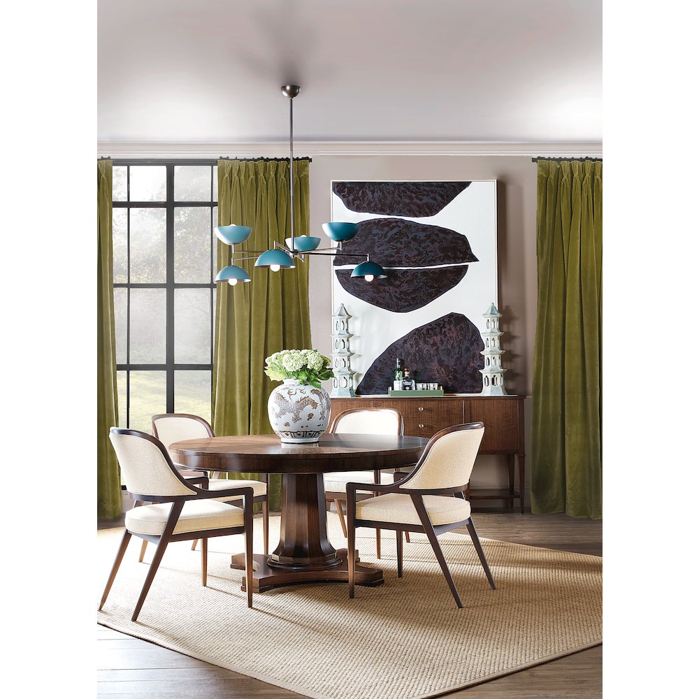 Archives Server in Dark Natural Wood Finish by Hooker Furnishings. Picture 9