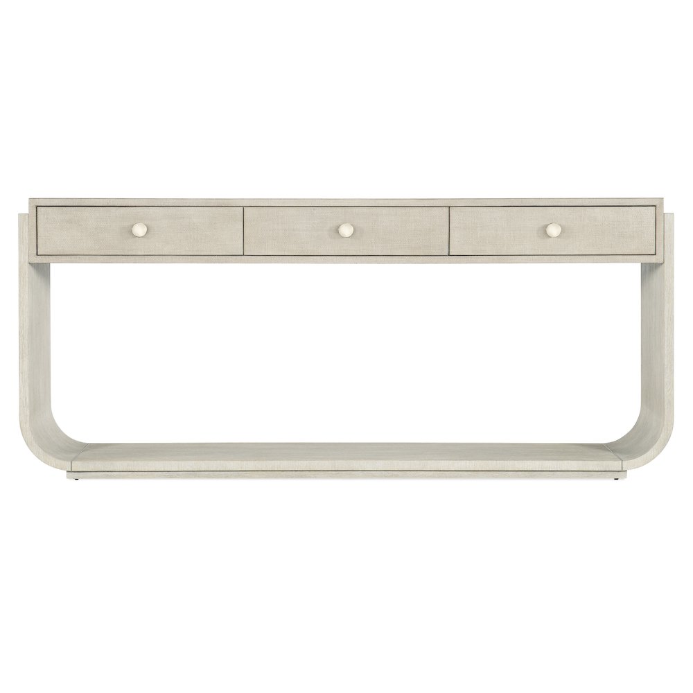 Modern Mood Wood Console Table in Natural by Hooker Furniture. Picture 3