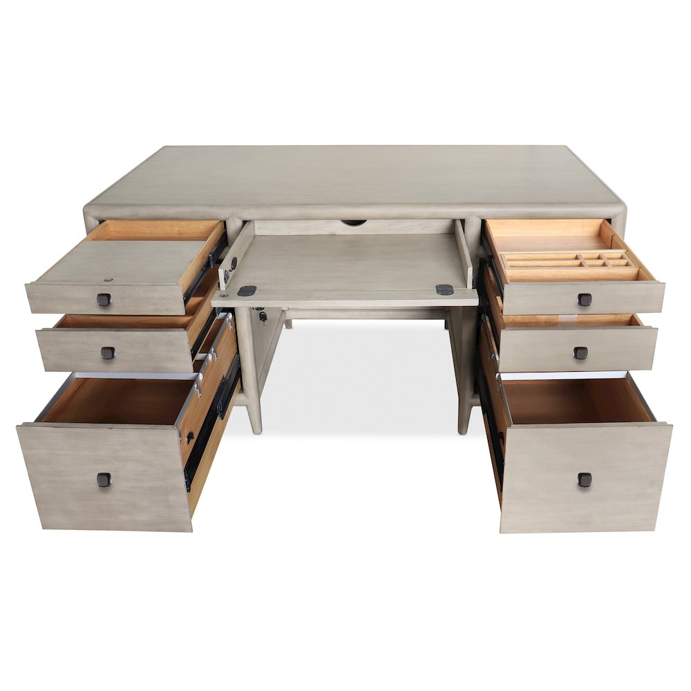 Hooker Furniture Home Office Burnham Junior Executive Desk. Picture 4