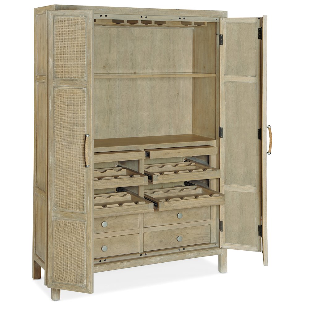 Hooker Furniture Bar and Game Room Surfrider Bar Cabinet. Picture 5