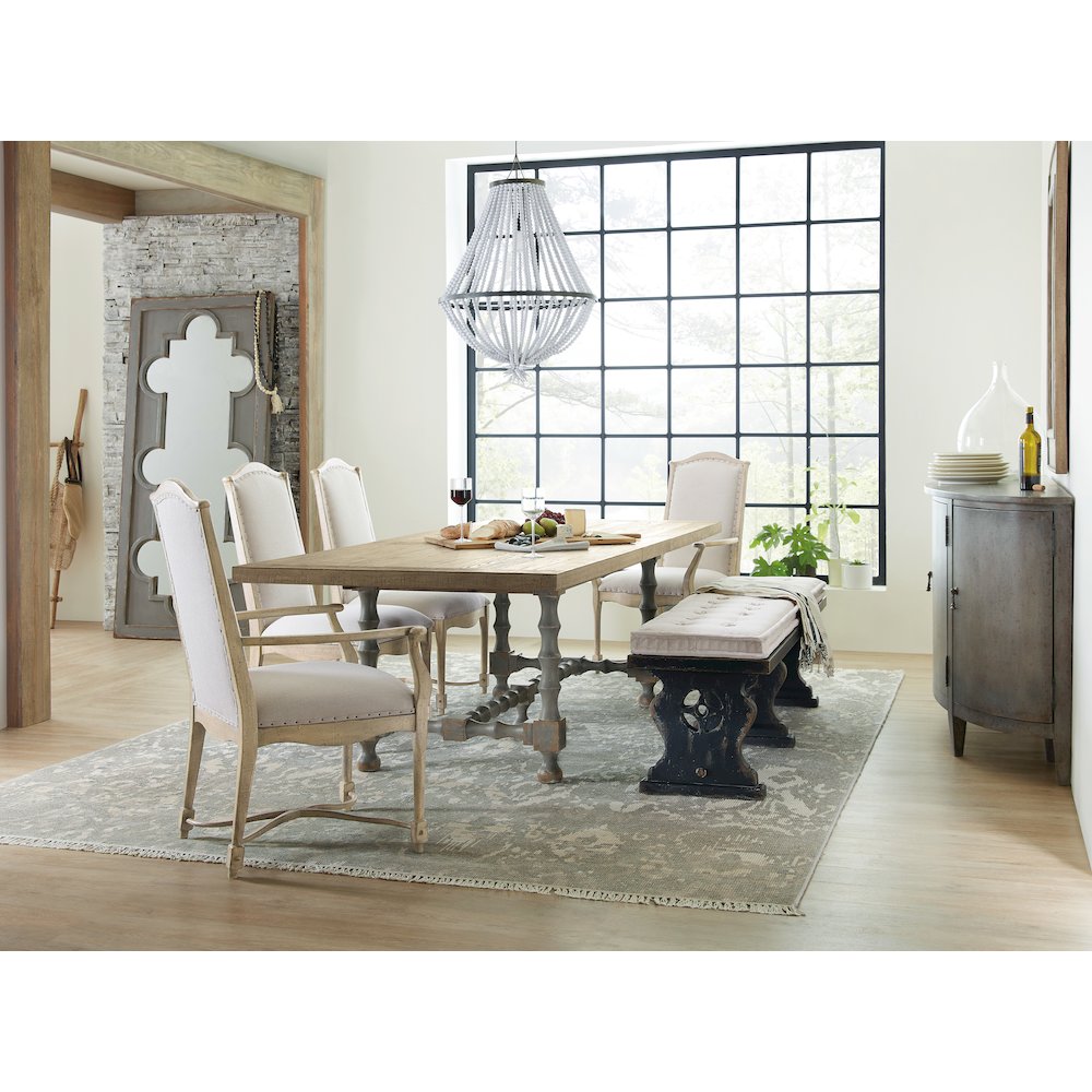 Hooker Furniture Dining Room Ciao Bella Upholstered Back Side Chair. Picture 3