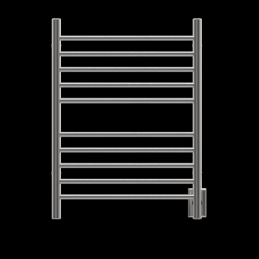 Radiant Hardwired + Plug-in Combo Straight 10 Bar Towel Warmer in Brushed. Picture 7