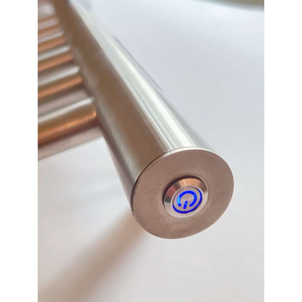 Cape Model 2332 12 Straight Bar Hardwired Towel Warmer in Brushed. Picture 4