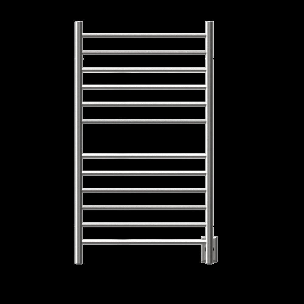 Radiant Large Hardwired + Plug-in Combo Straight 12 Bar Towel Warmer in Brushed. Picture 7