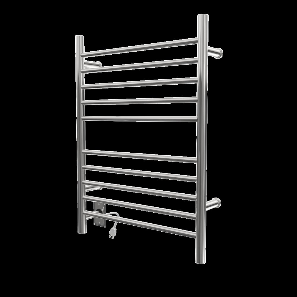 Radiant Hardwired + Plug-in Combo (Left Side) Straight 10 Bar Towel Warmer. Picture 7