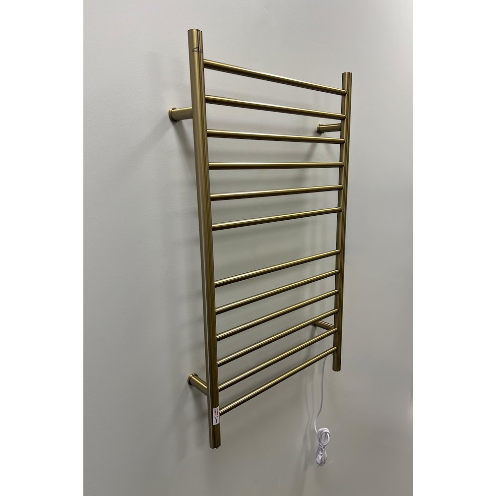 Radiant Large Hardwired + Plug-in Combo Straight 12 Bar Towel Warmer. Picture 7