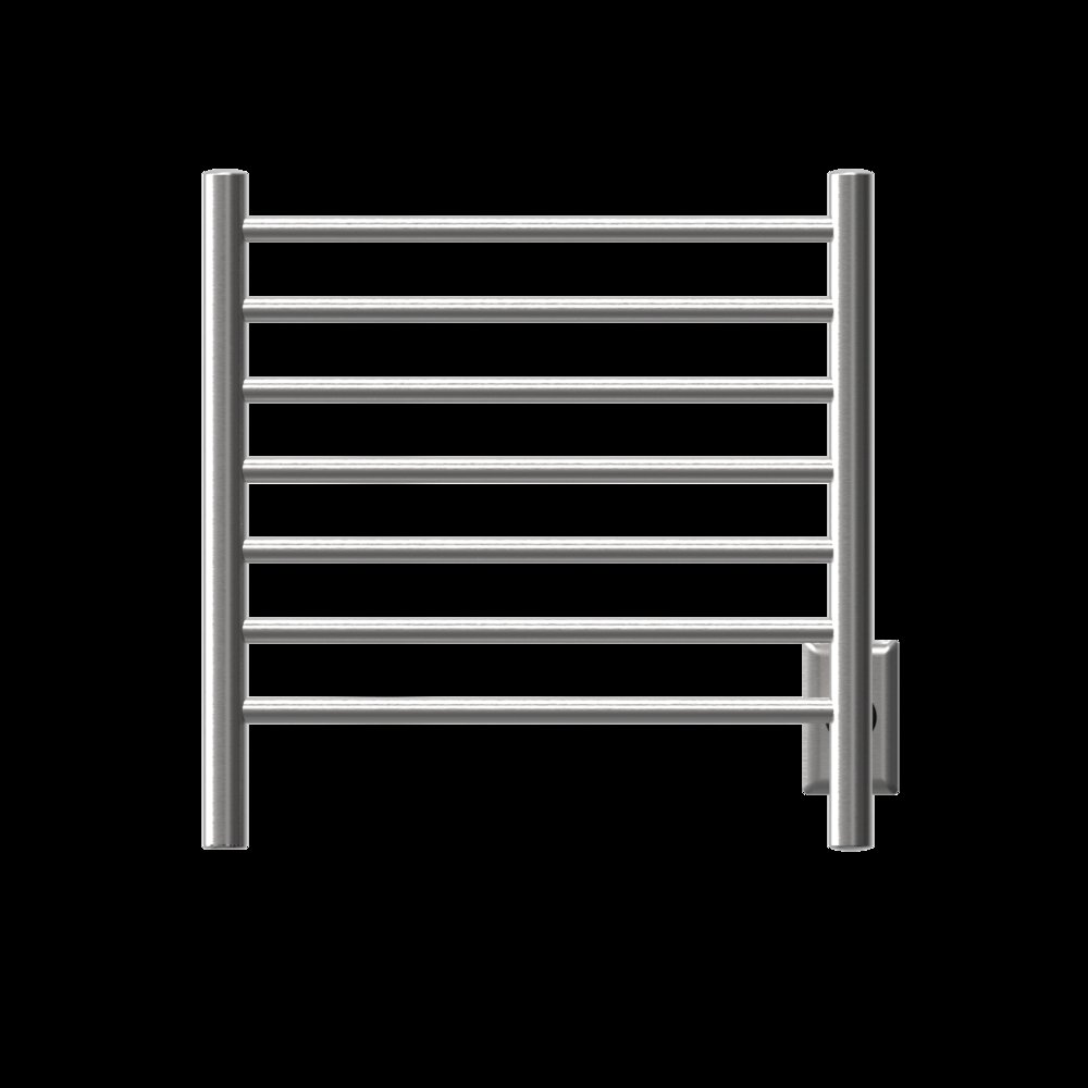 Radiant Small Hardwired + Plug-in Combo 7 Bar Towel Warmer in Brushed. Picture 7
