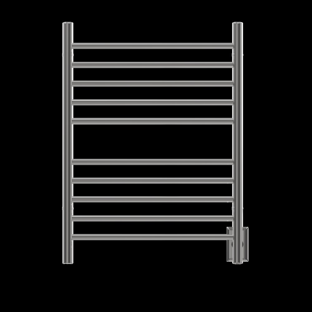 Radiant Hardwired + Plug-in Combo Straight 10 Bar Towel Warmer in Polished. Picture 7