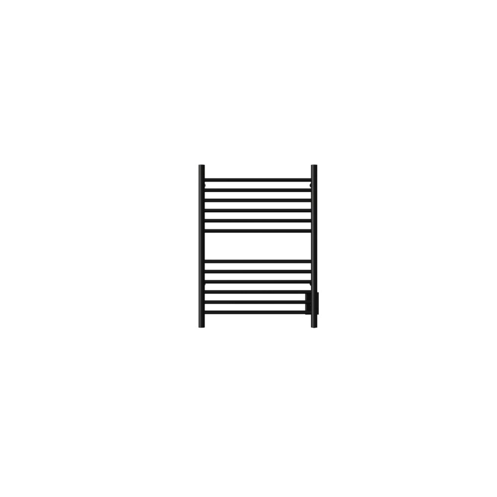 Cape Model 2332 12 Straight Bar Hardwired Towel Warmer in Matte Black. Picture 3