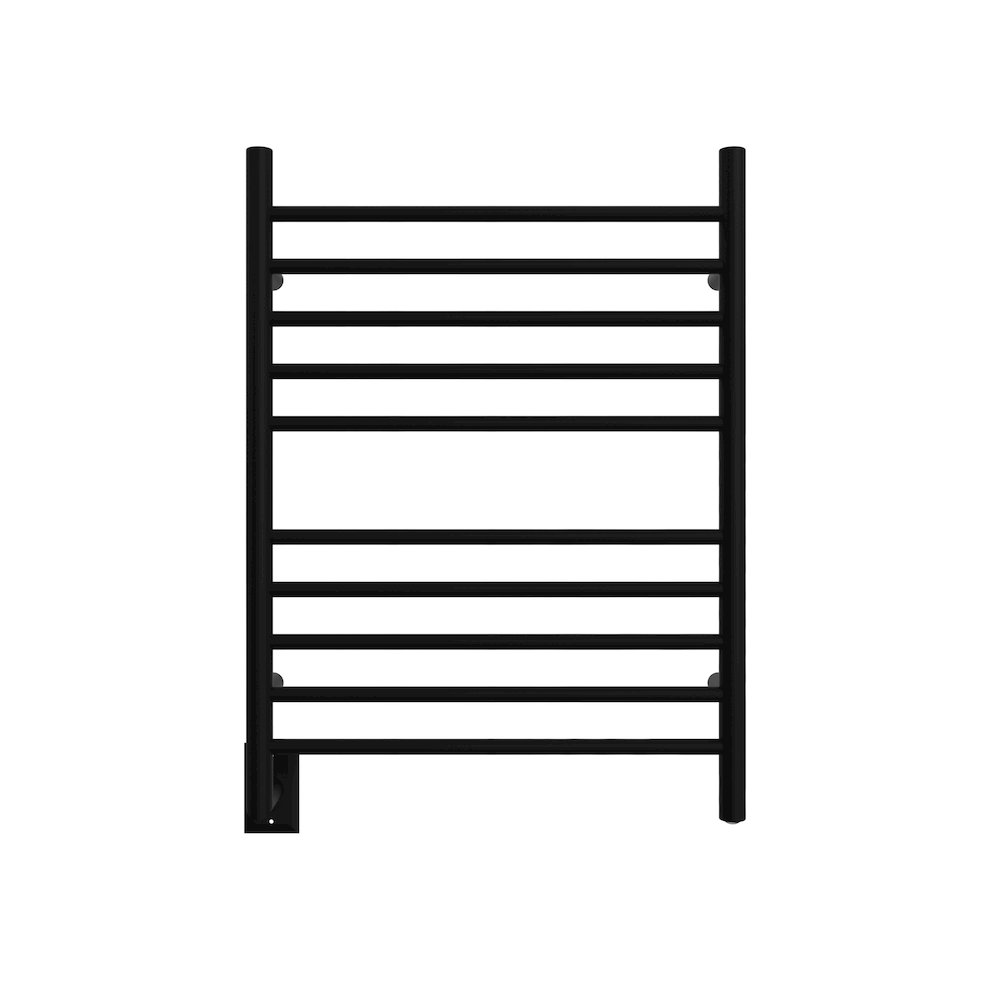 Radiant Hardwired + Plug-in Combo (Left Side) Straight 10 Bar Towel Warmer. Picture 1