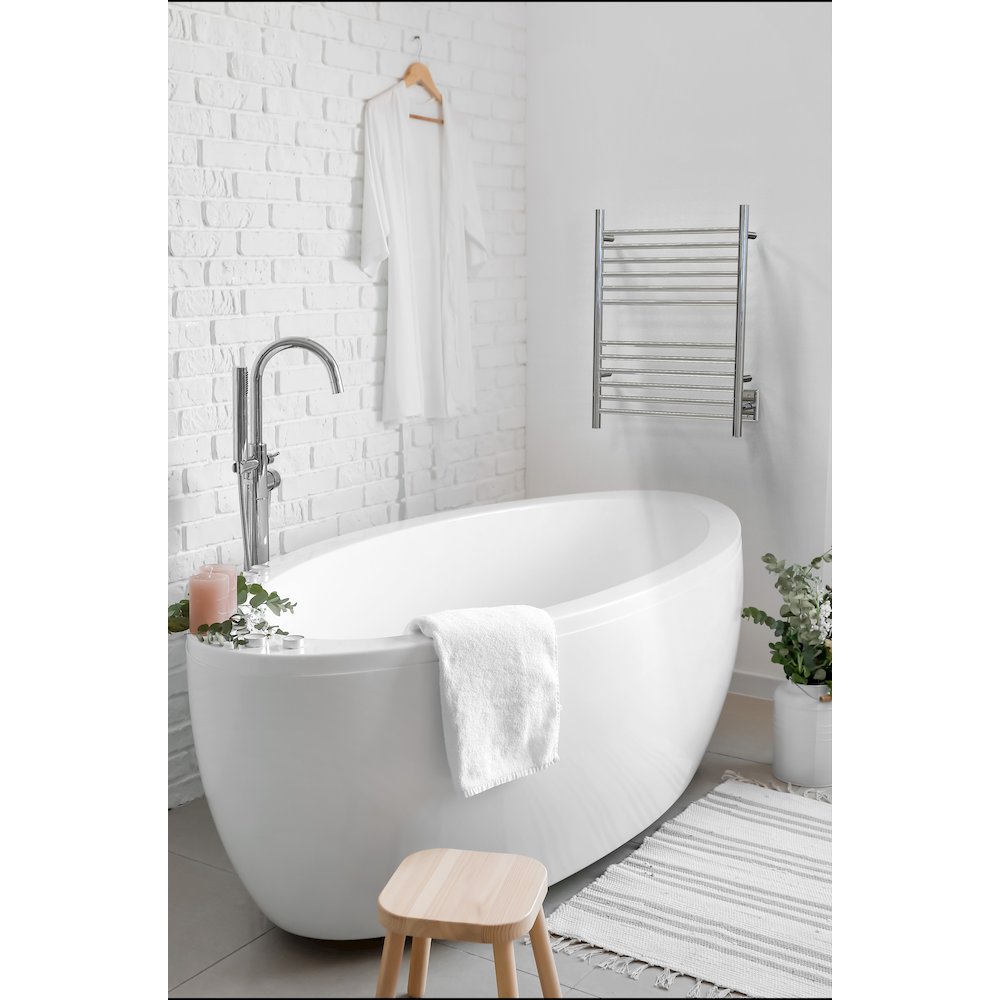 Cape Model 2332 12 Straight Bar Hardwired Towel Warmer in Polished. Picture 4