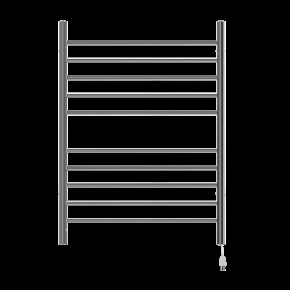 Radiant Hardwired + Plug-in Combo Straight 10 Bar Towel Warmer in Polished. Picture 5