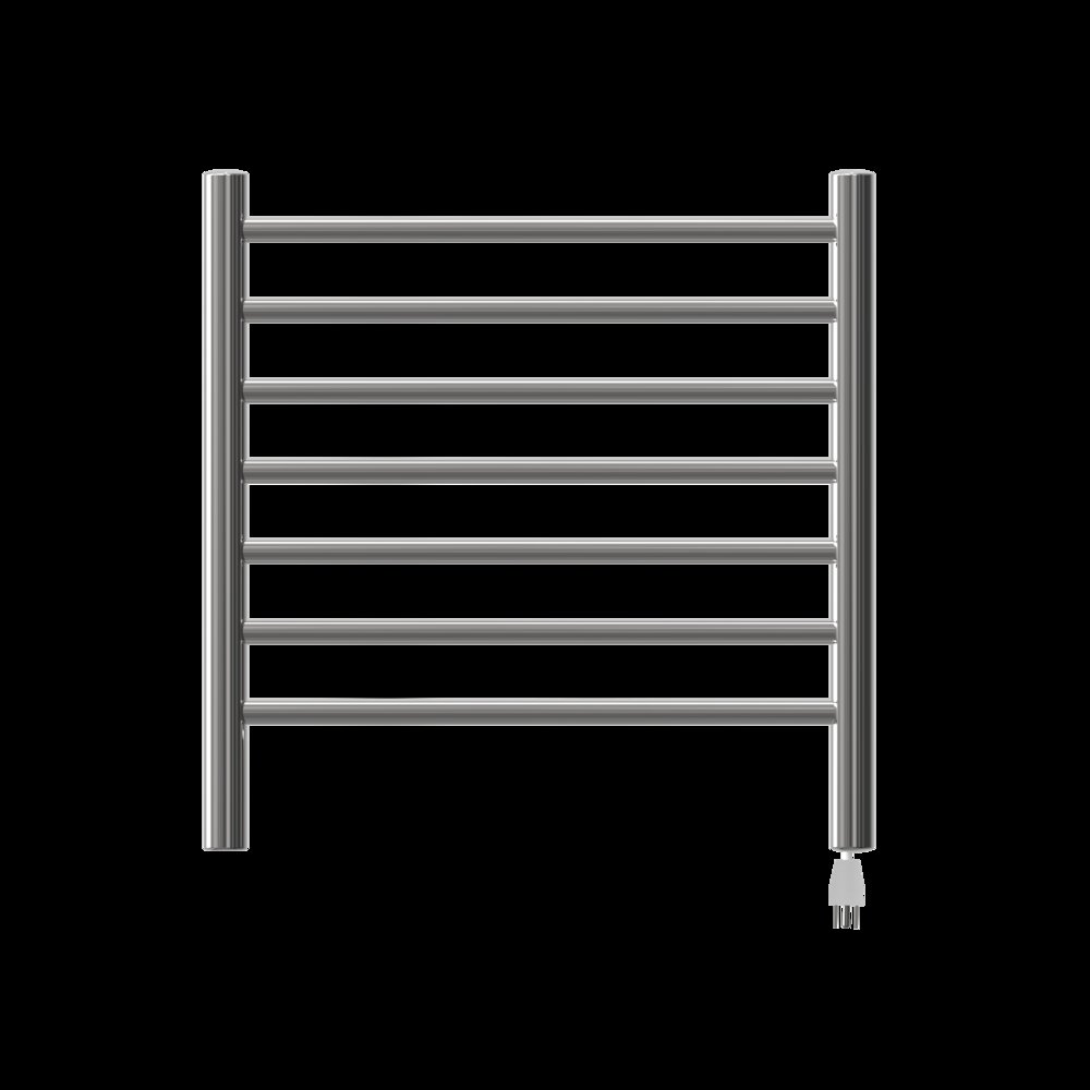Radiant Small Hardwired + Plug-in Combo 7 Bar Towel Warmer in Matte Black. Picture 5