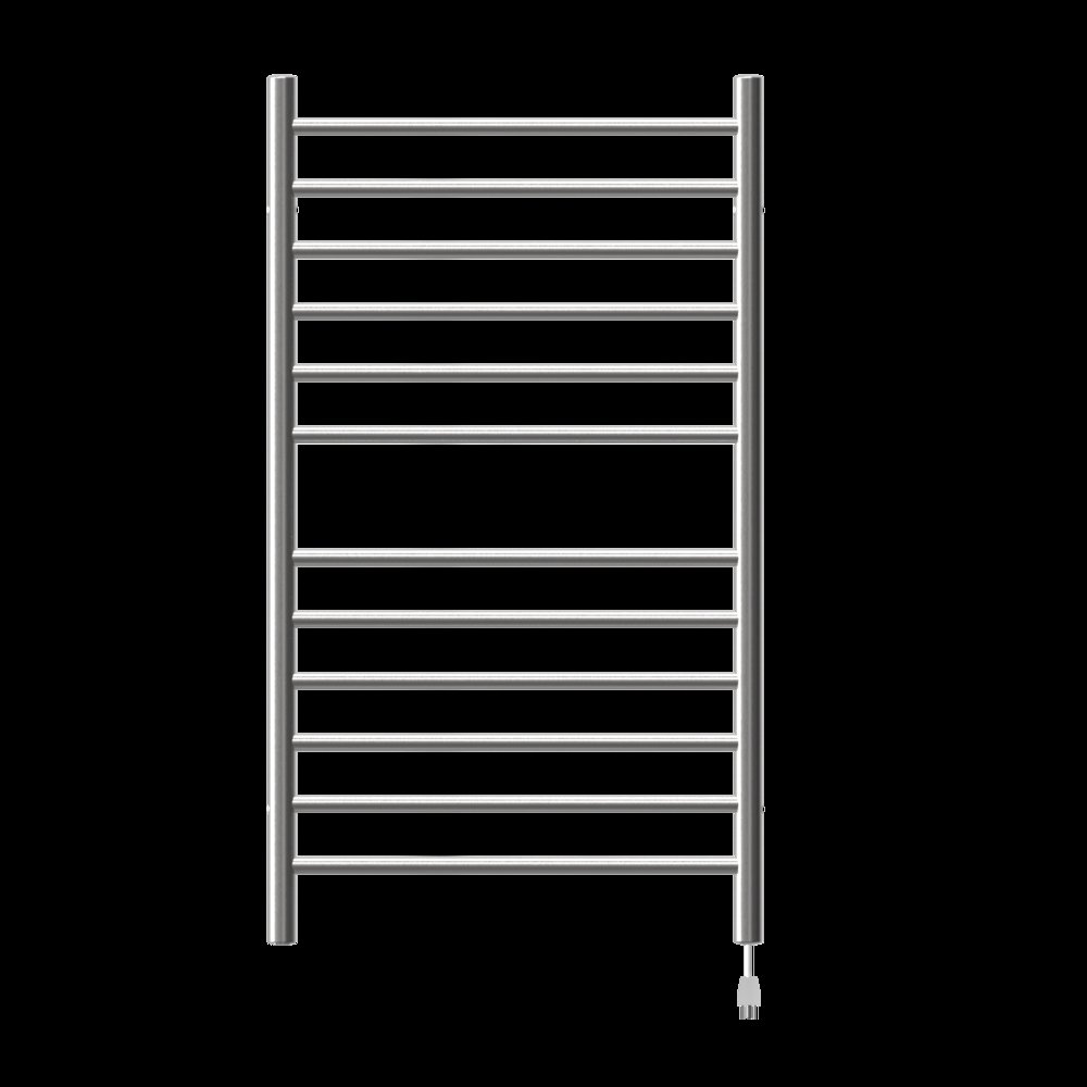 Radiant Large Hardwired + Plug-in Combo Straight 12 Bar Towel Warmer in Brushed. Picture 5