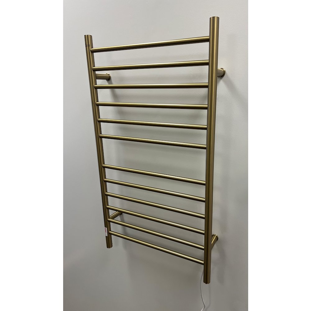 Radiant Large Hardwired + Plug-in Combo Straight 12 Bar Towel Warmer. Picture 6