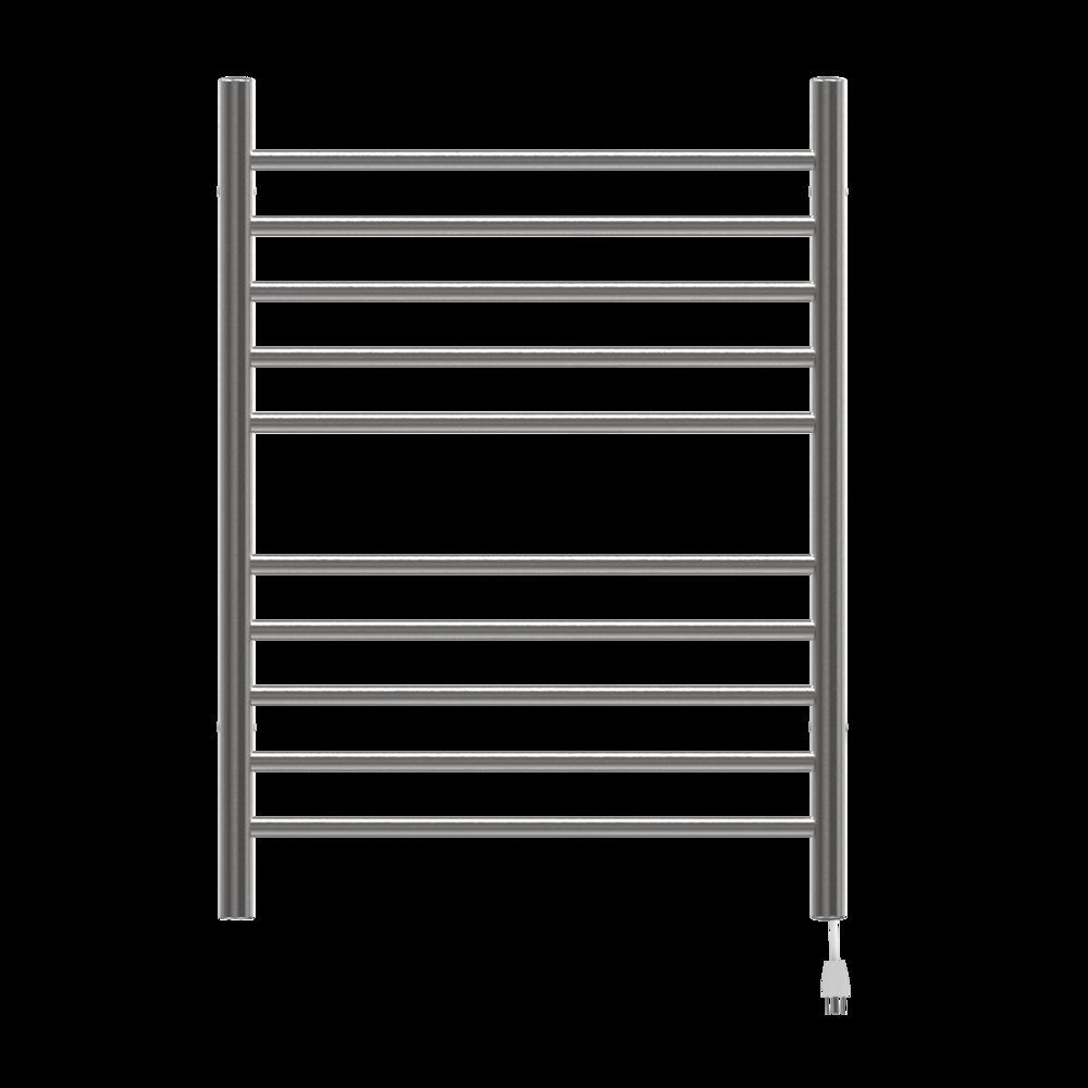 Radiant Hardwired + Plug-in Combo Straight 10 Bar Towel Warmer in Brushed. Picture 5