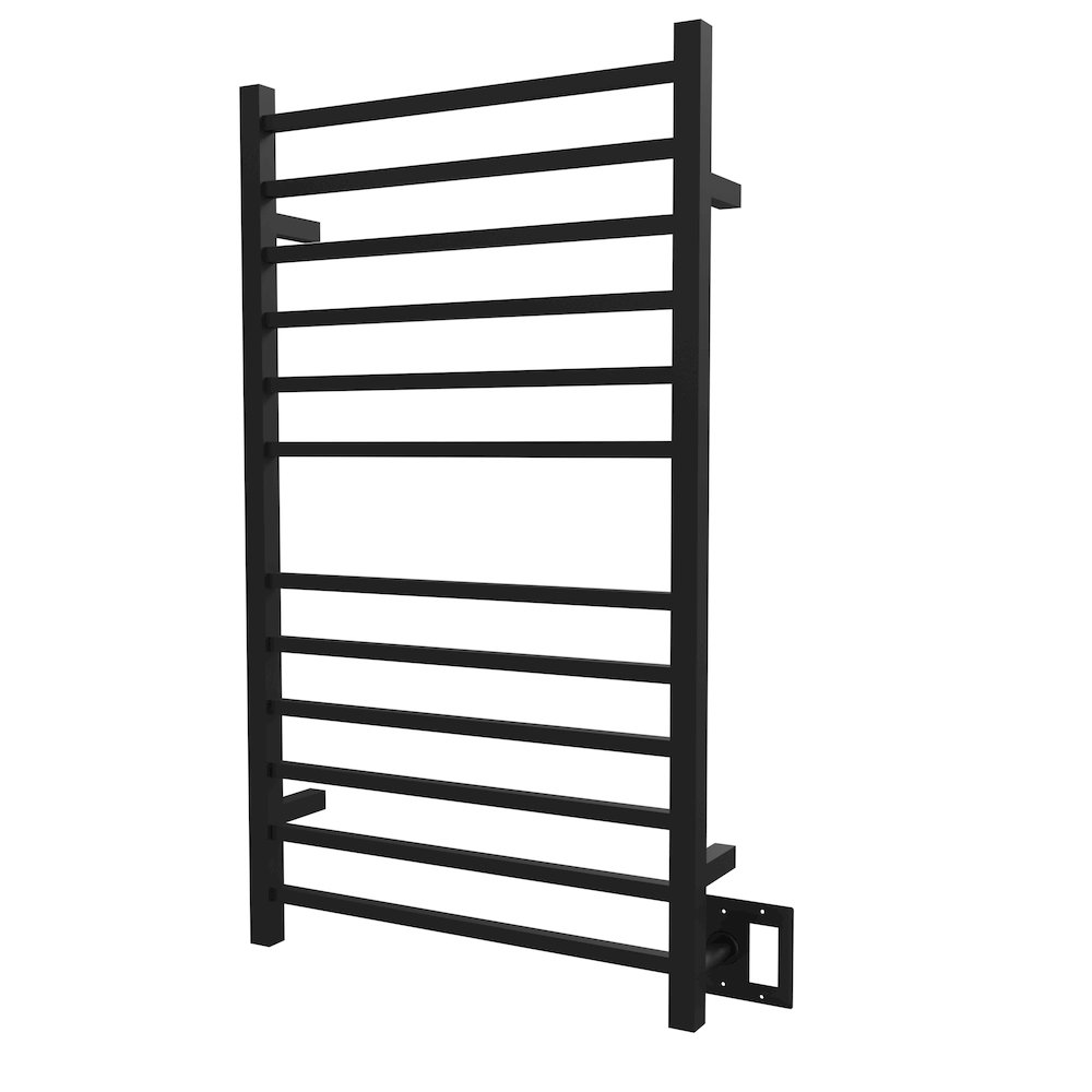 Radiant Large Square Hardwired + Plug-in Combo 12 Bar Towel Warmer. Picture 20
