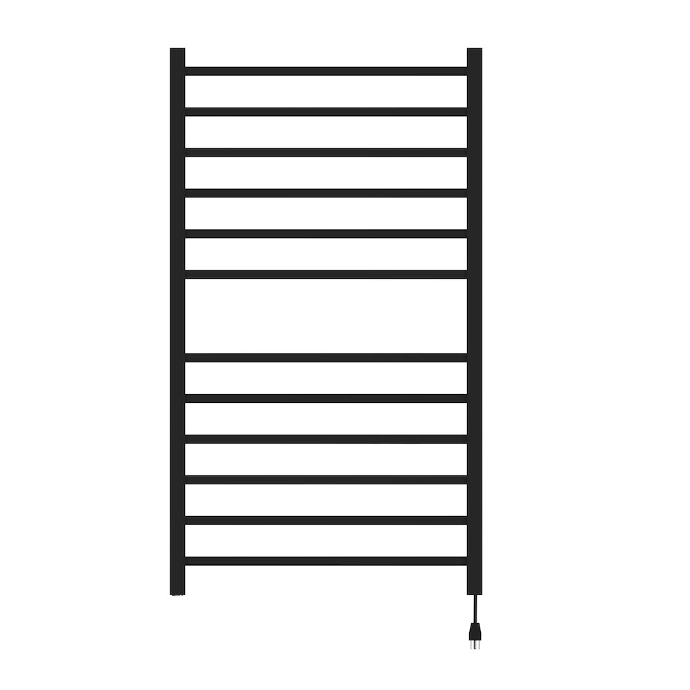 Radiant Large Square Hardwired + Plug-in Combo 12 Bar Towel Warmer. Picture 2