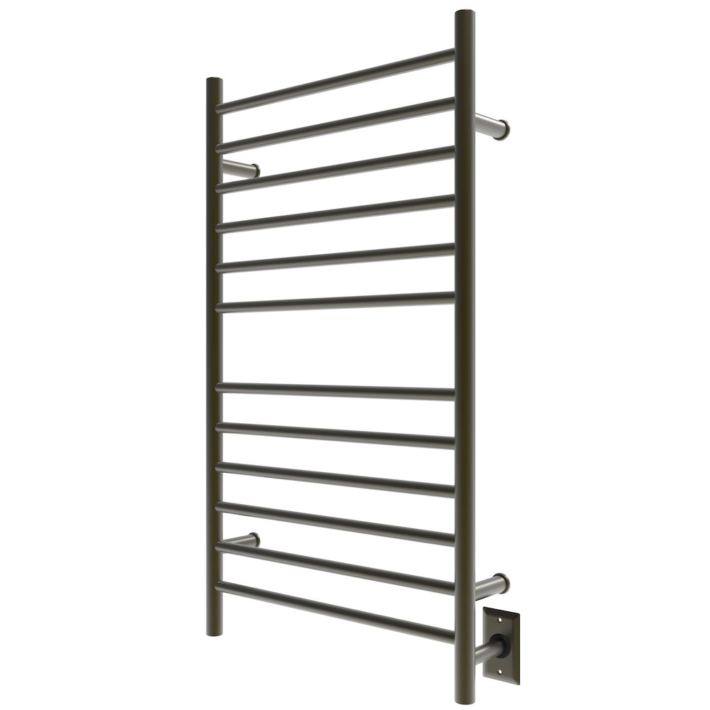 Radiant Large Hardwired + Plug-in Combo Straight 12 Bar Towel Warmer. Picture 1