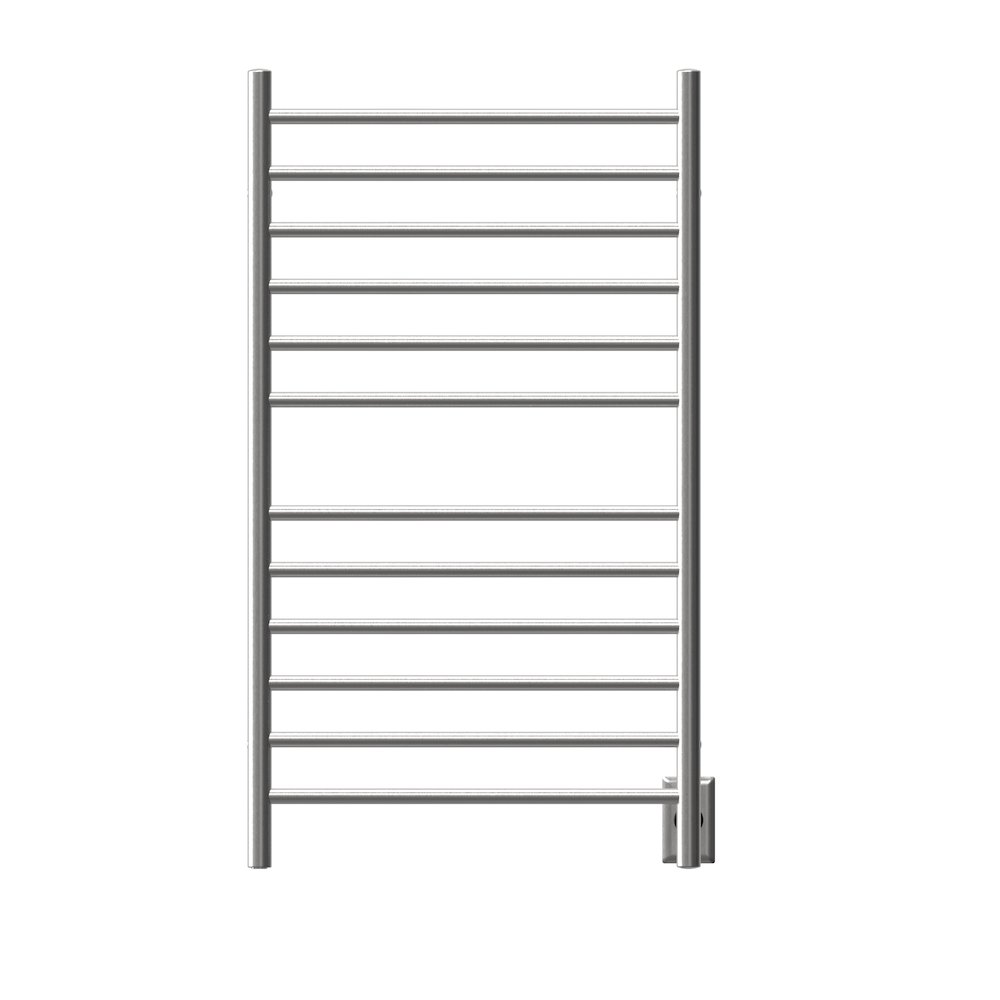 Radiant Large Hardwired + Plug-in Combo Straight 12 Bar Towel Warmer in Brushed. Picture 10