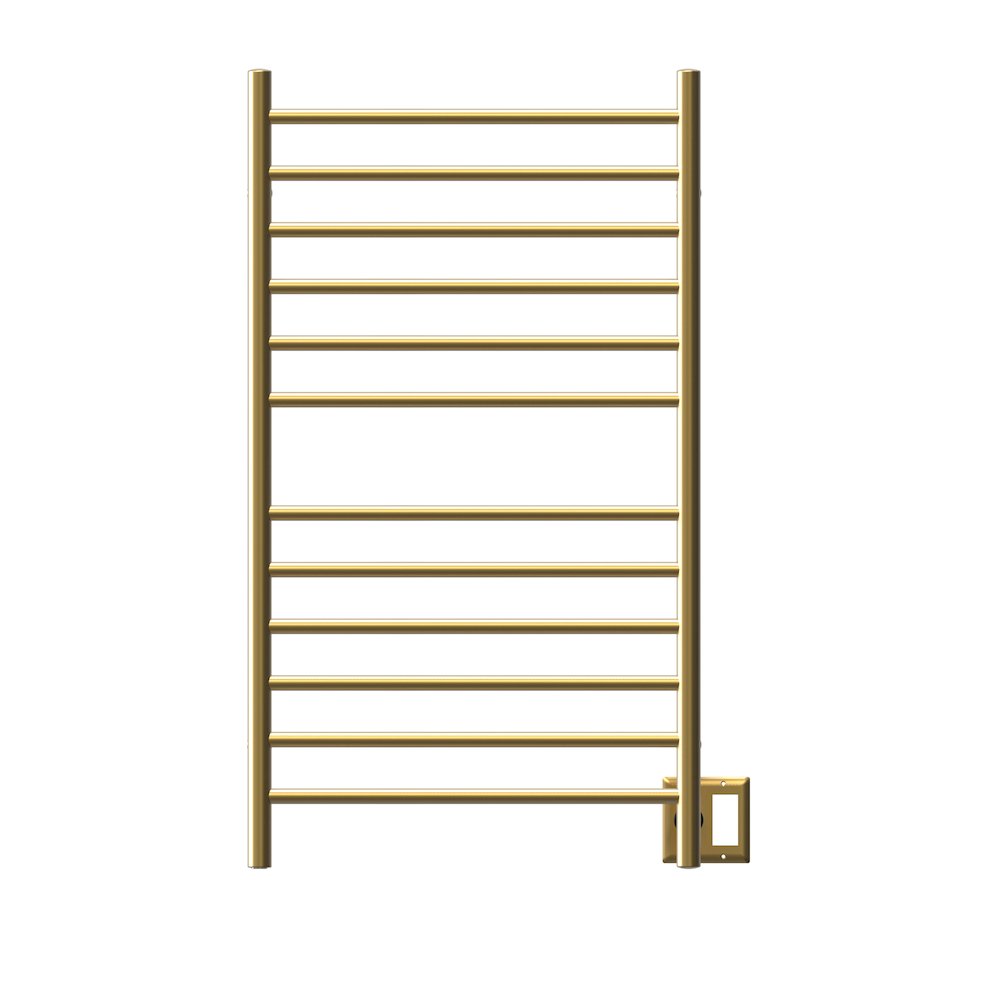Radiant Large Hardwired + Plug-in Combo Straight 12 Bar Towel Warmer. Picture 18