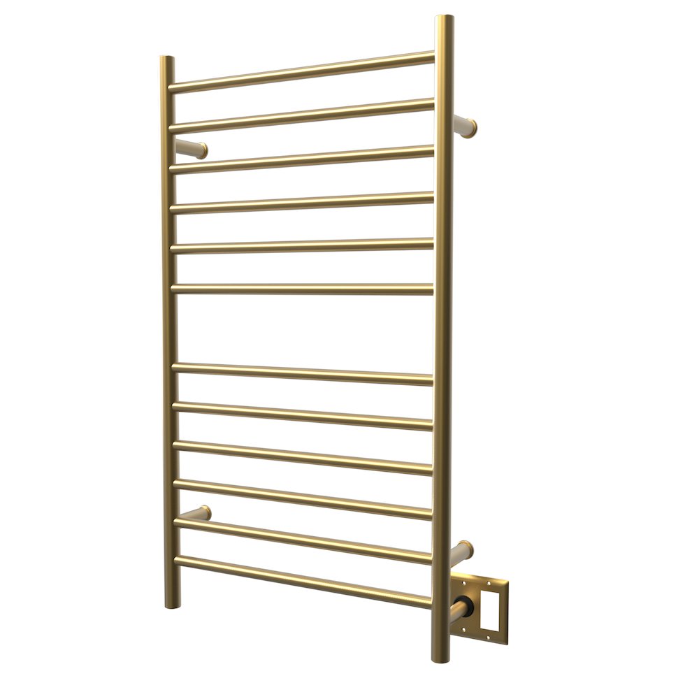 Radiant Large Hardwired + Plug-in Combo Straight 12 Bar Towel Warmer. Picture 16