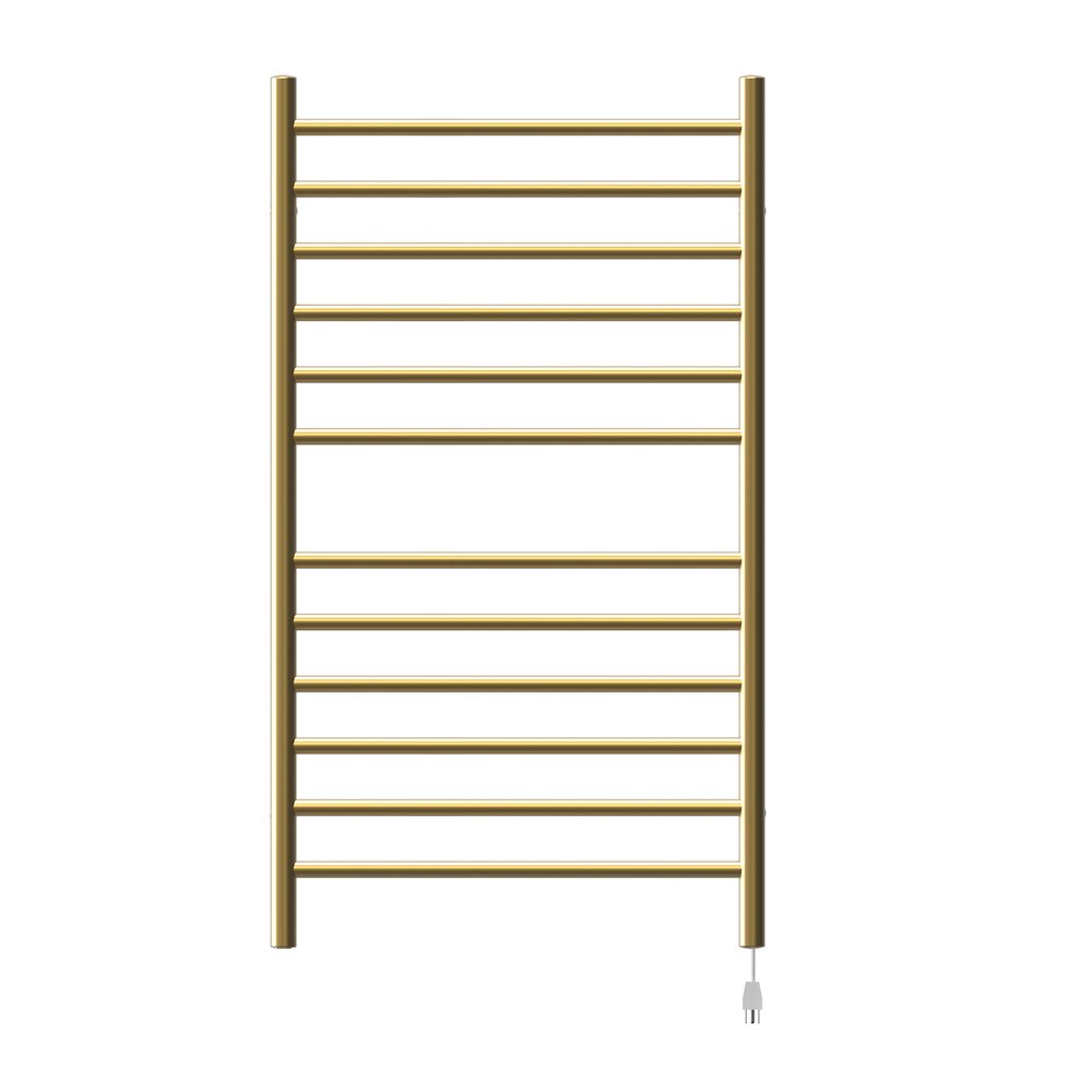 Radiant Large Hardwired + Plug-in Combo Straight 12 Bar Towel Warmer. Picture 2
