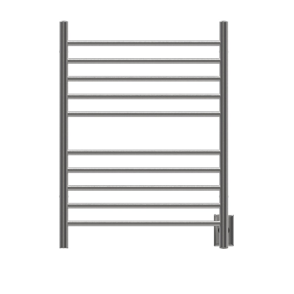 Radiant Hardwired + Plug-in Combo Straight 10 Bar Towel Warmer in Brushed. Picture 10