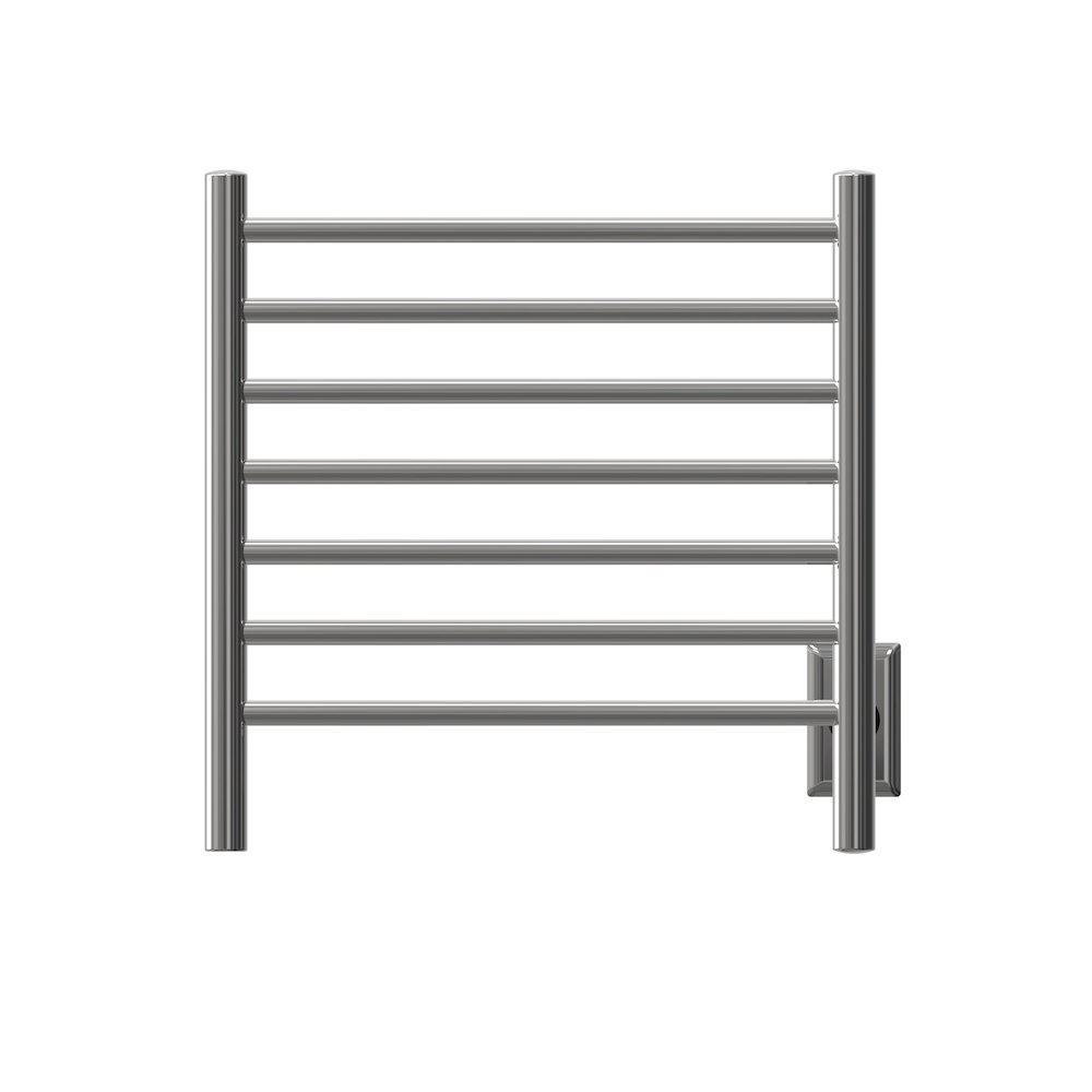Radiant Small Hardwired + Plug-in Combo 7 Bar Towel Warmer in Matte Black. Picture 11