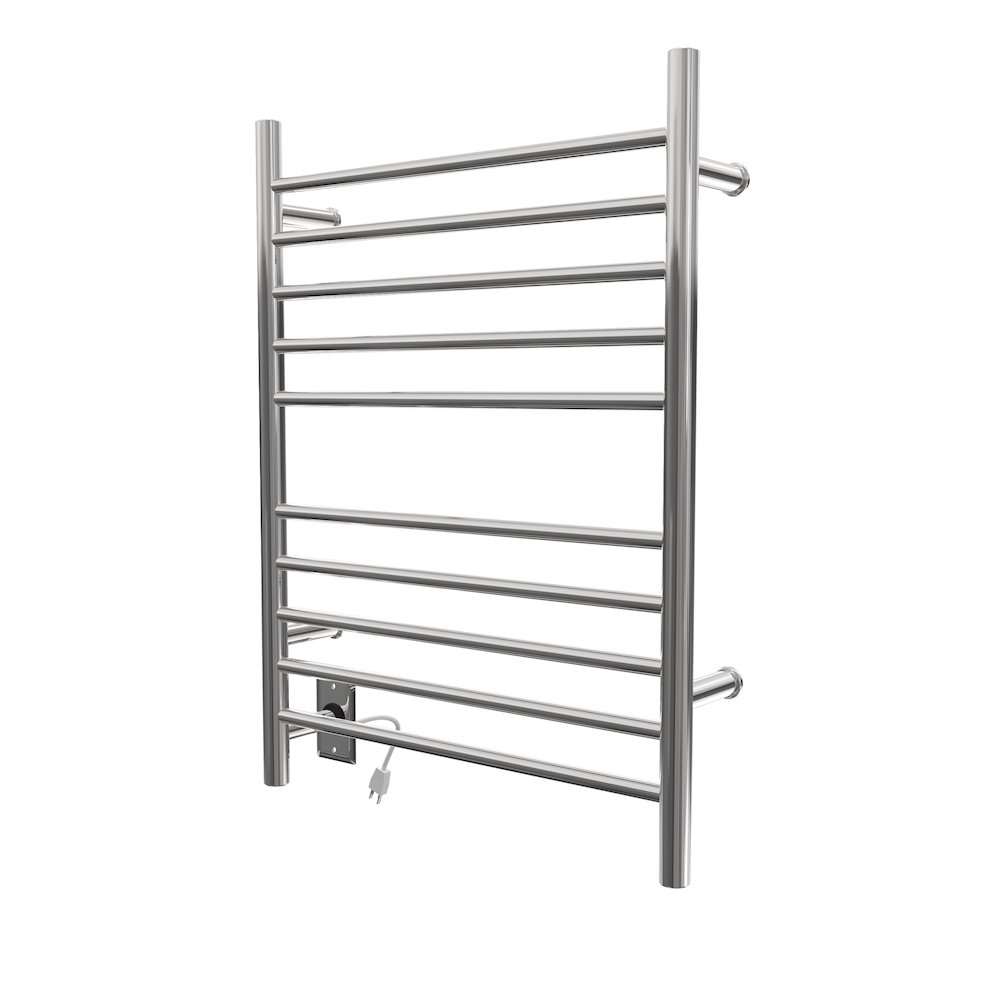 Radiant Hardwired + Plug-in Combo (Left Side) Straight 10 Bar Towel Warmer. Picture 3