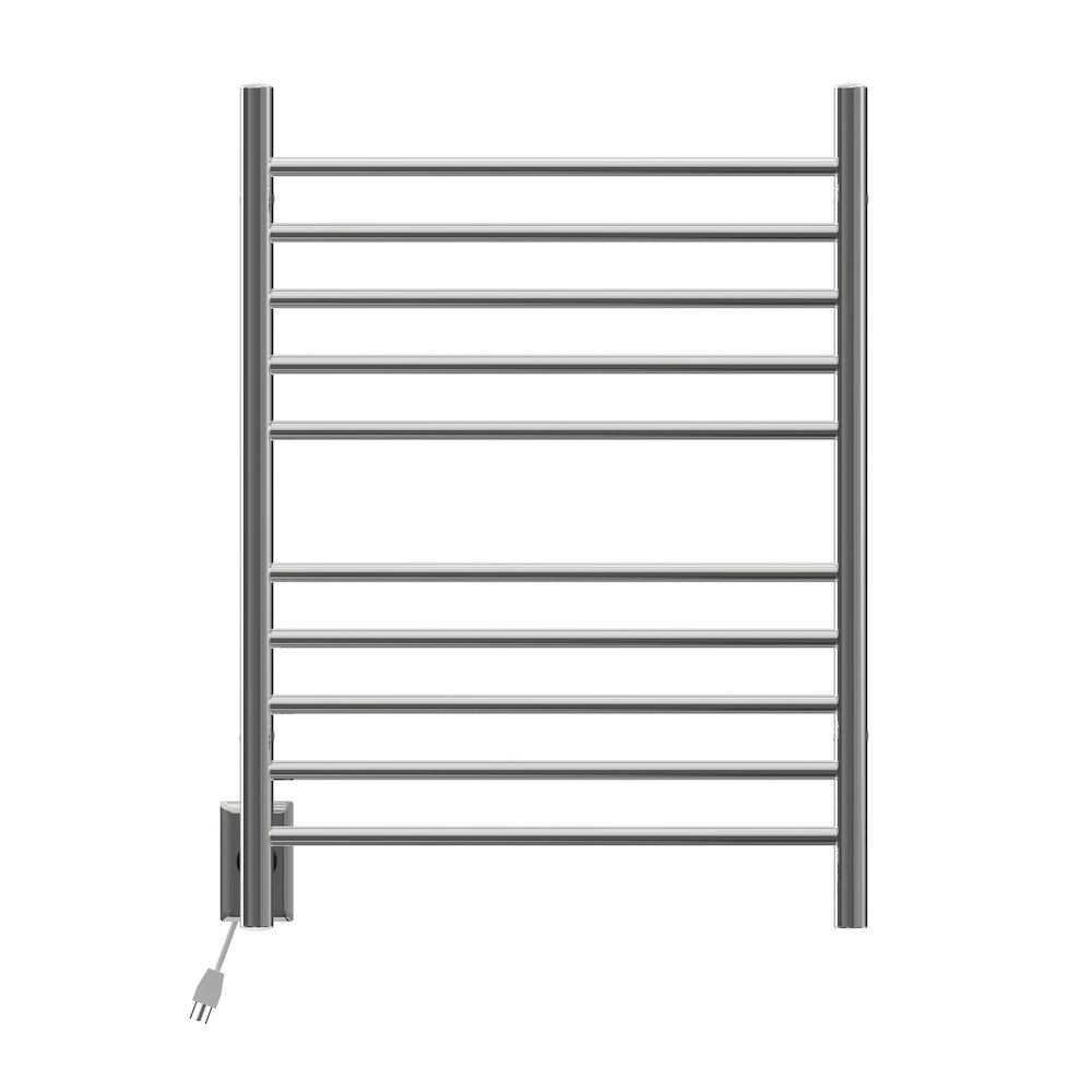 Radiant Hardwired + Plug-in Combo (Left Side) Straight 10 Bar Towel Warmer. Picture 8
