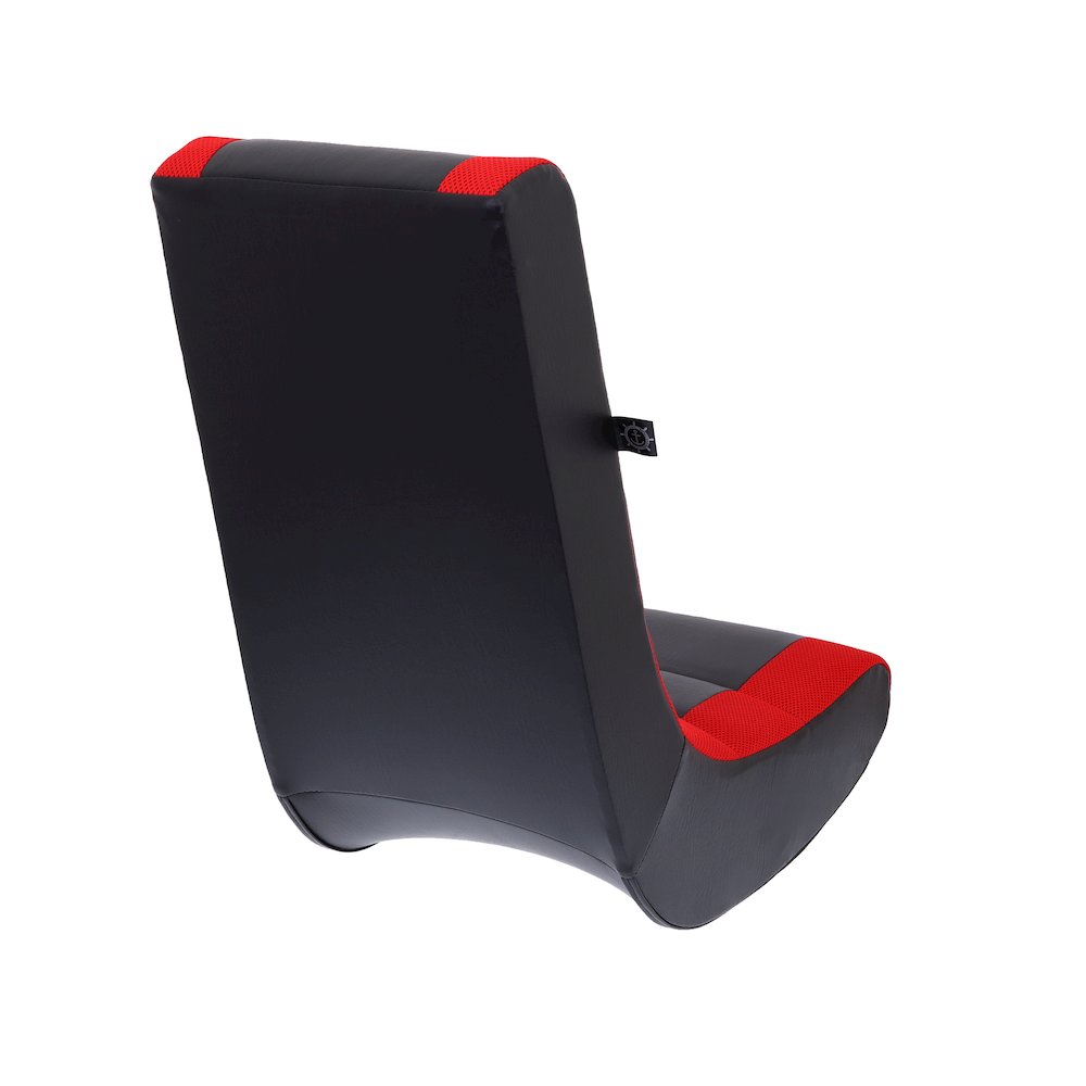Classic Video Rocker Floor Gaming Chair, for Kids and Teens, Black/Red. Picture 4