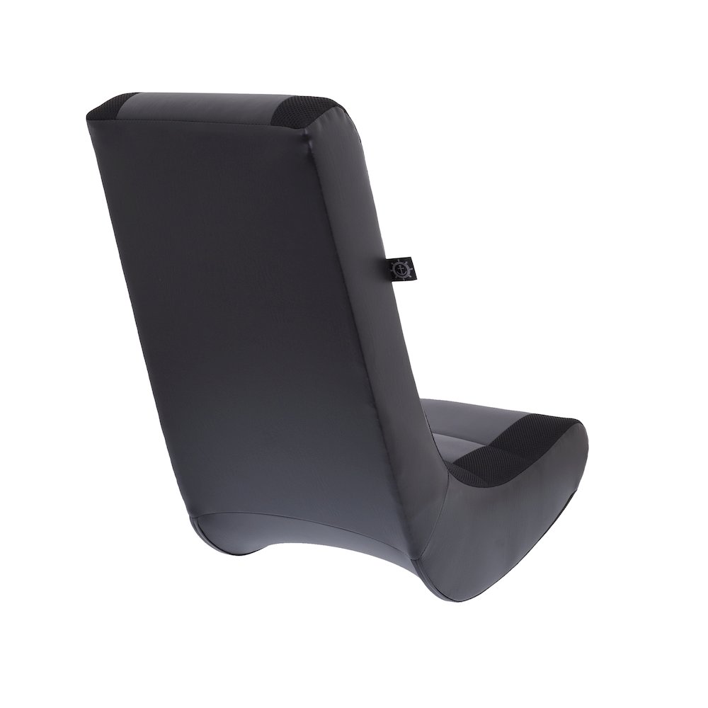 Classic Video Rocker Floor Gaming Chair, for Kids and Teens, Black/Black. Picture 4