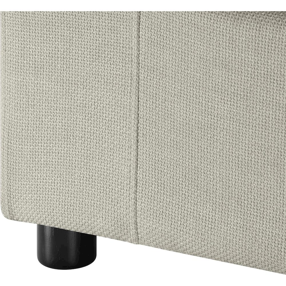 Casella Corner Wedge Chair - Beige. Picture 2