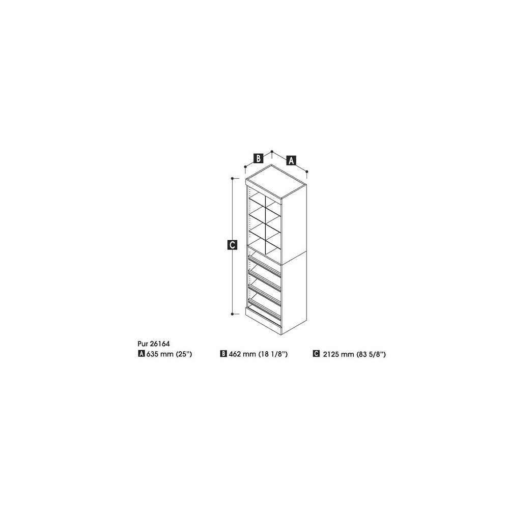 Pur 25W Closet Shoe Organizer. Picture 4