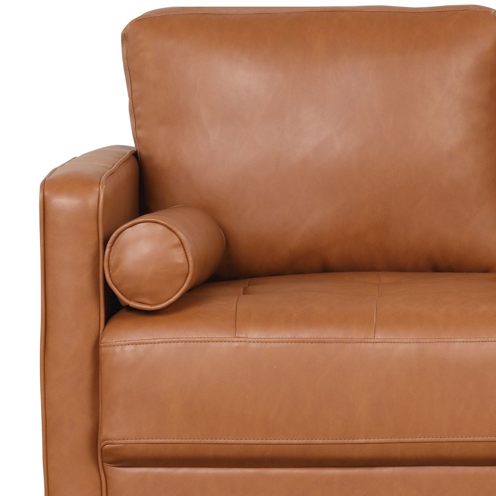 Langford Sofa Caramel PU. Picture 7