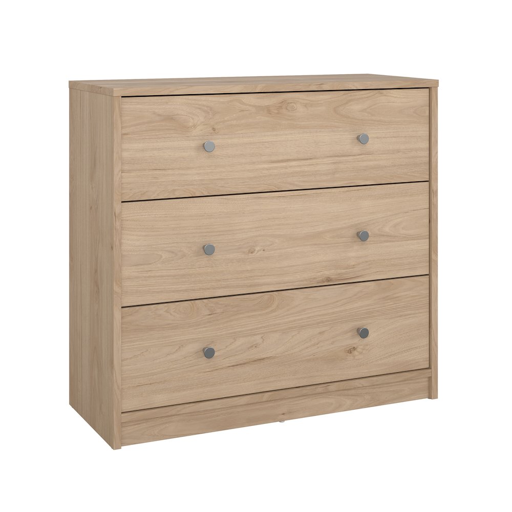 3 Drawer Chest Jackson Hickory. Picture 1
